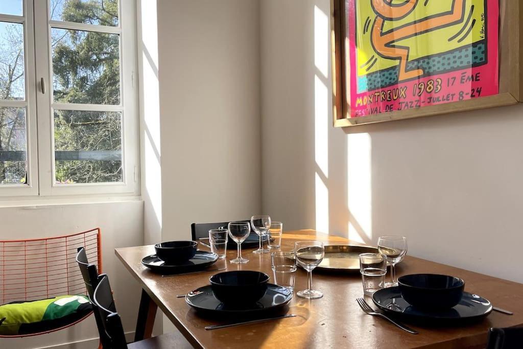 Le Manoir Mermoz : Appartement T2 Tout Equipe 雷恩 外观 照片